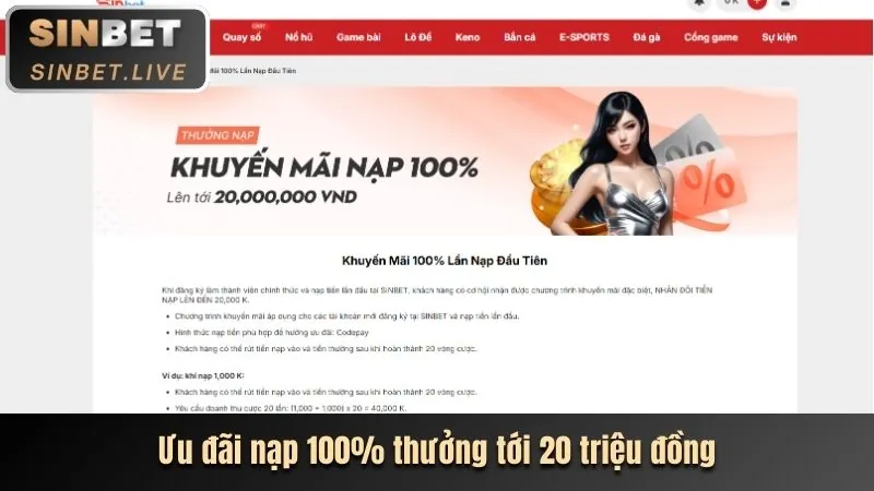 Khuyến mãi đăng nhập tặng 188K tại TT88 Bet